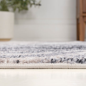 Kassia Contemporary Glam Abstract Marble Area Rug